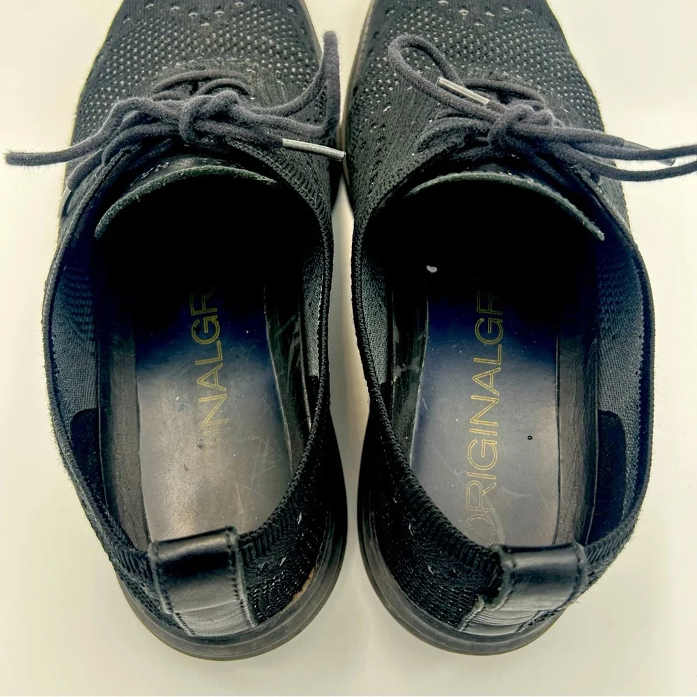 Cole Haan Original Grand Wingtip Oxford Black Stitchlite Men’s 9.5 COMFORT Soft